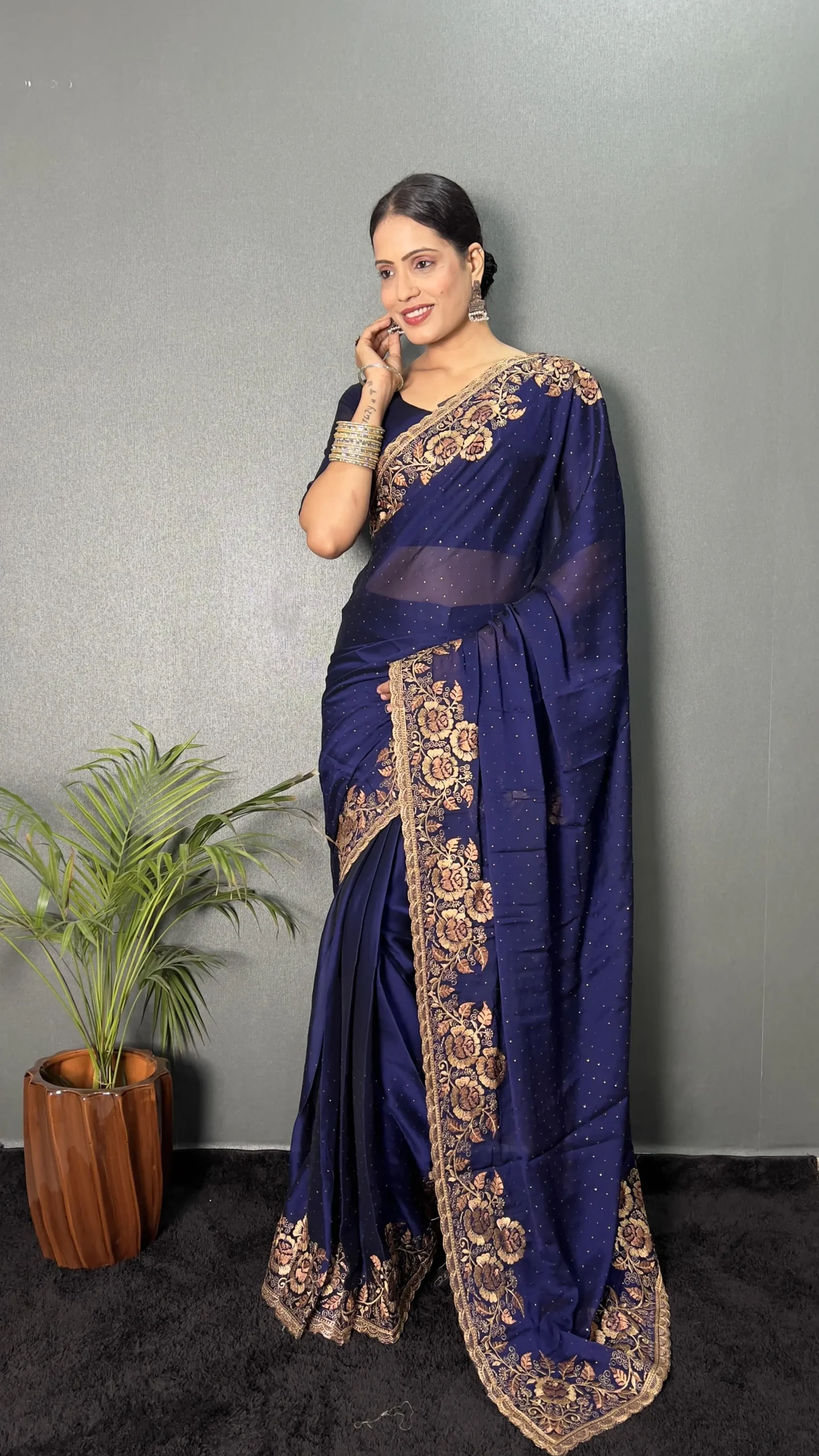 Ready To Wear Sarees Wedding Wear Collection Galgoto