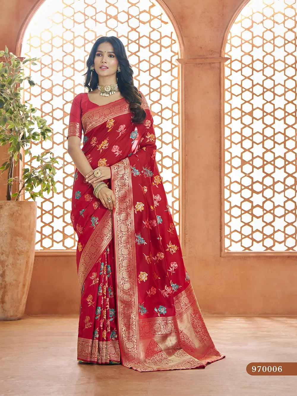 Soft Banarasi Silk Saree Festive Wear Shavitri Silk vol-1