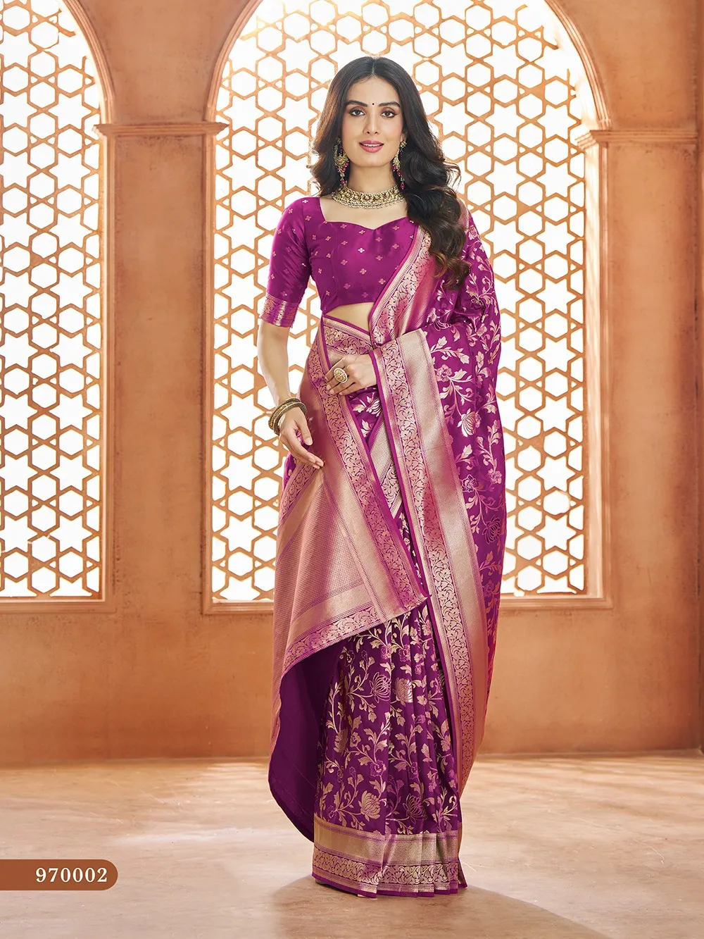 Soft Banarasi Silk Saree Festive Wear Shavitri Silk vol-1