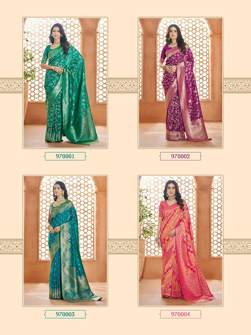 Soft Banarasi Silk Saree Festive Wear Shavitri Silk vol-1