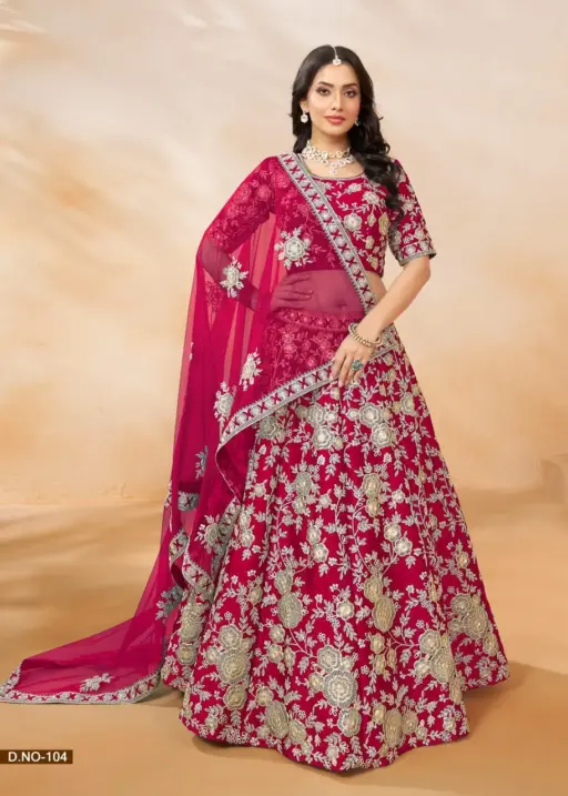 Wedding Wear Lehenga Choli With Heavy Embroidery Mehvish Vol 1