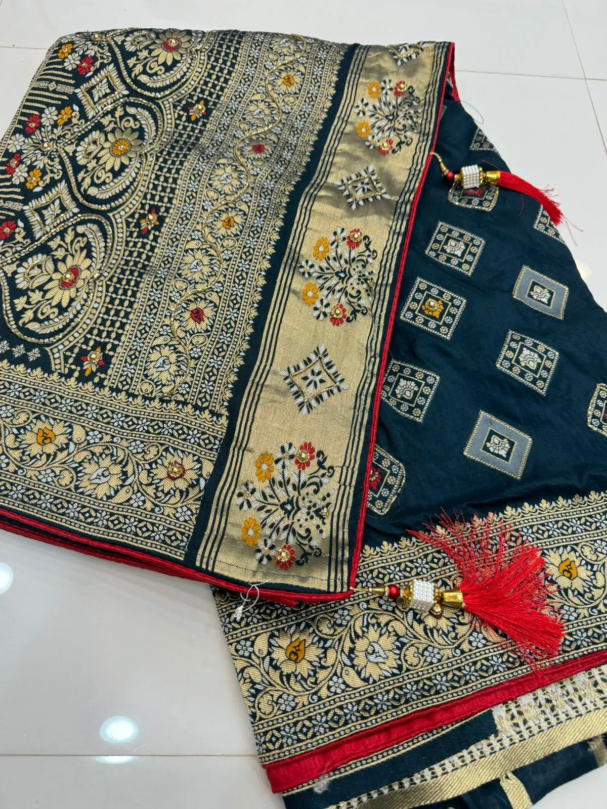 Festival Special Dola Silk Garchola Collections With Khatli Work 7247