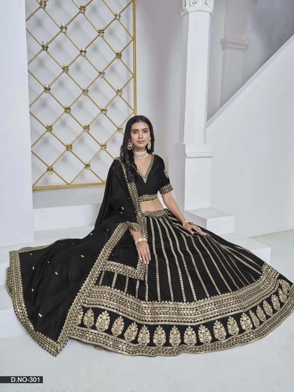 Bright Color Wedding Wear Lehenga Choli With Heavh Embroidery Mehvish Vol 3