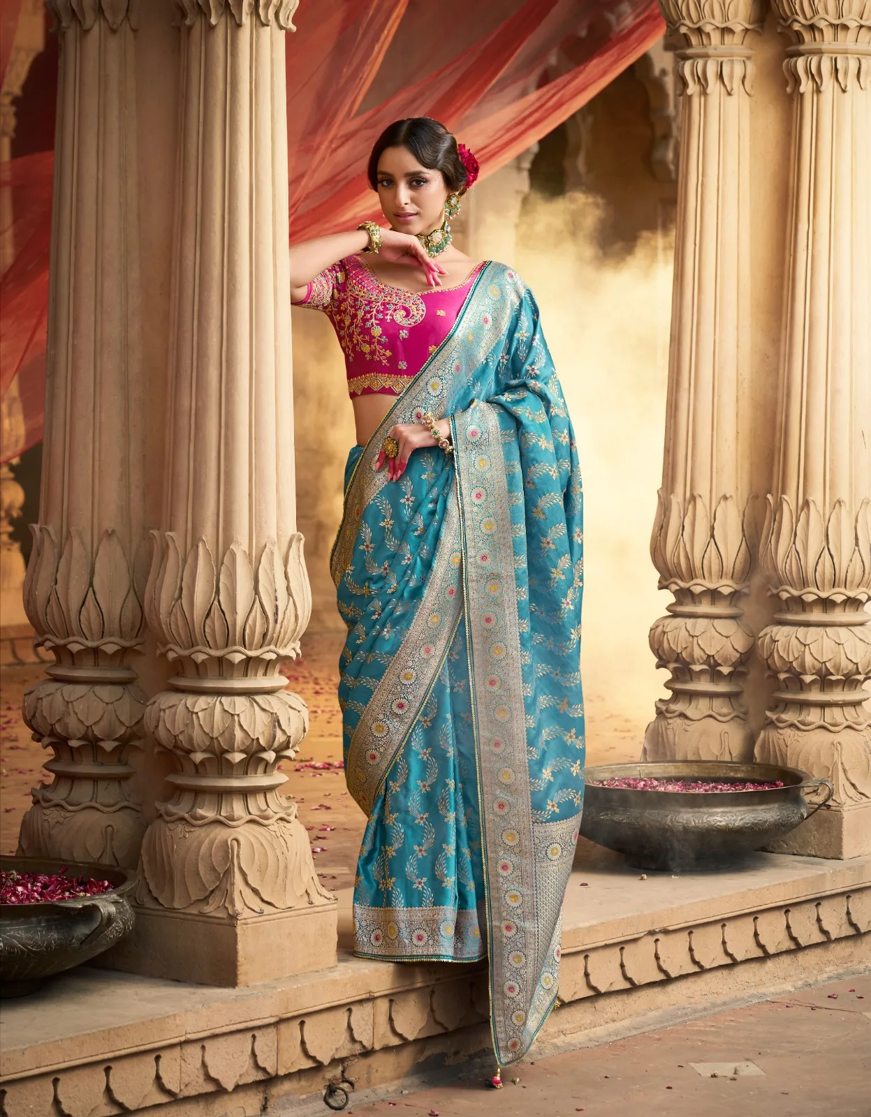 Wedding Wear Designer Saree