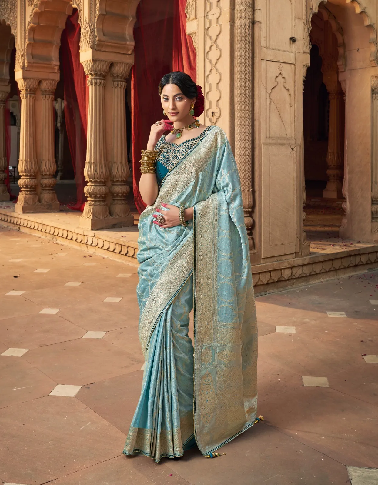 Wedding Wear Designer Saree