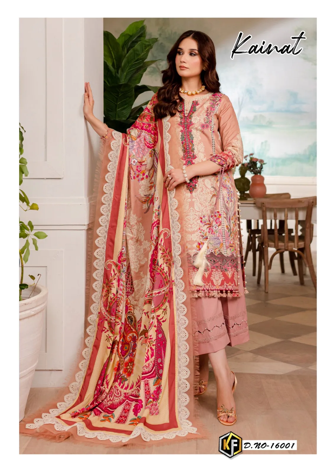 KevalFab Kainat Vol 16 Karachi Printed Cotton Salwar Suit Summer Wear Ethnic Suit