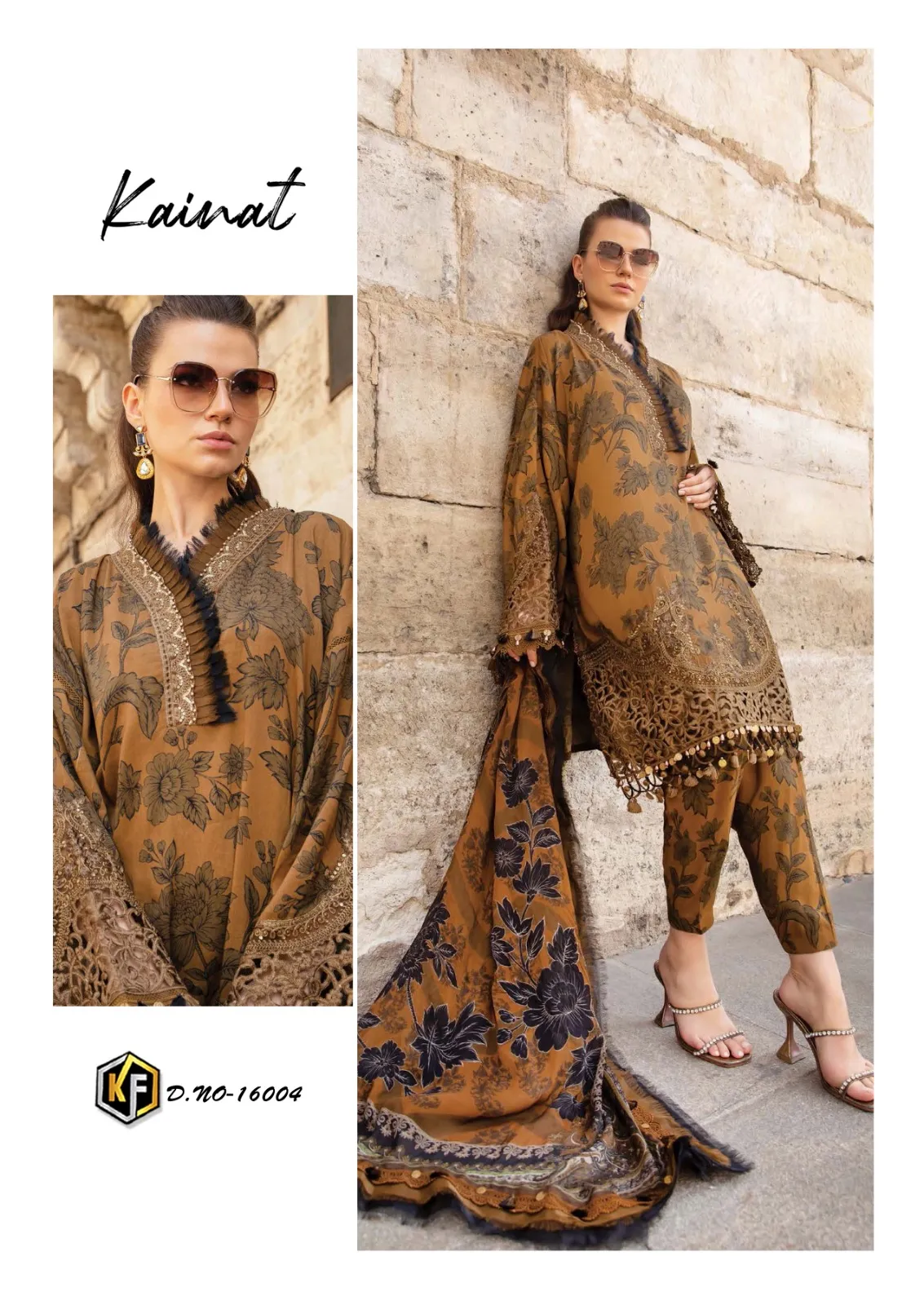 KevalFab Kainat Vol 16 Karachi Printed Cotton Salwar Suit Summer Wear Ethnic Suit