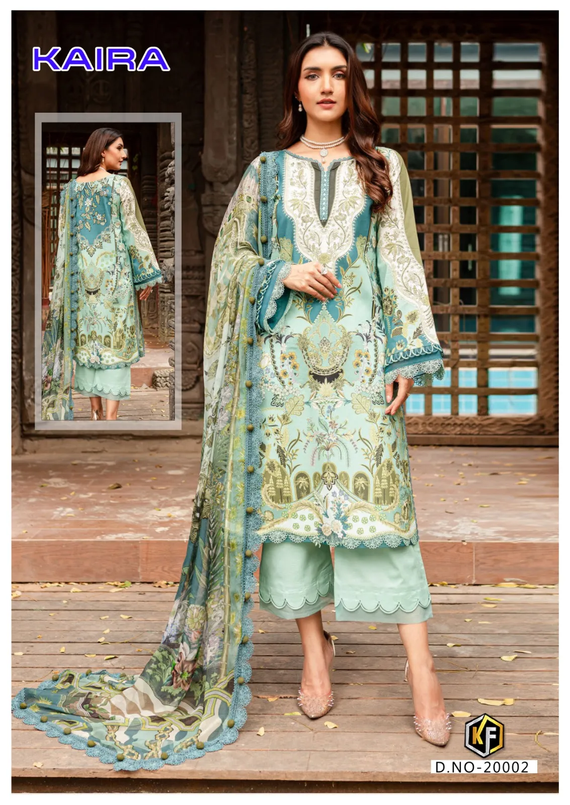KevalFab Kaira Vol 20 Lawn Cotton Karachi Printed Dailywear Ramzan Wear Suits