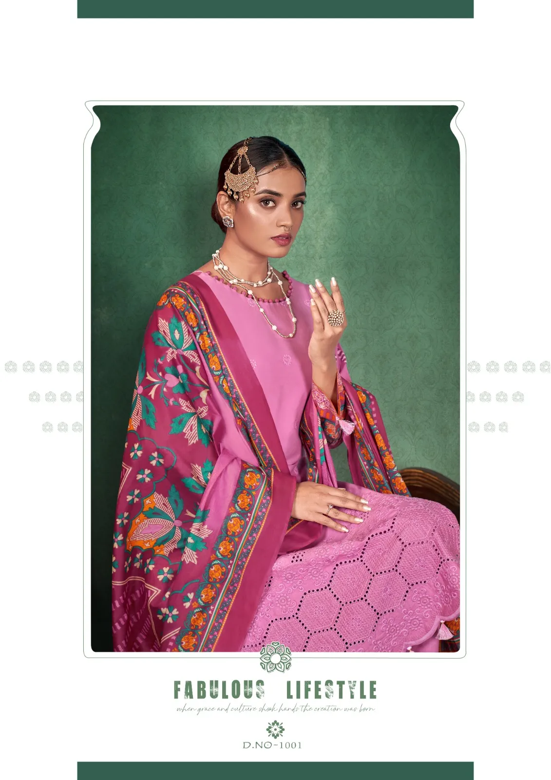 KevalFab Sobia Plus Heavy Cotton Pakistani Style Printed Unstitched Cotton Salwar Suit