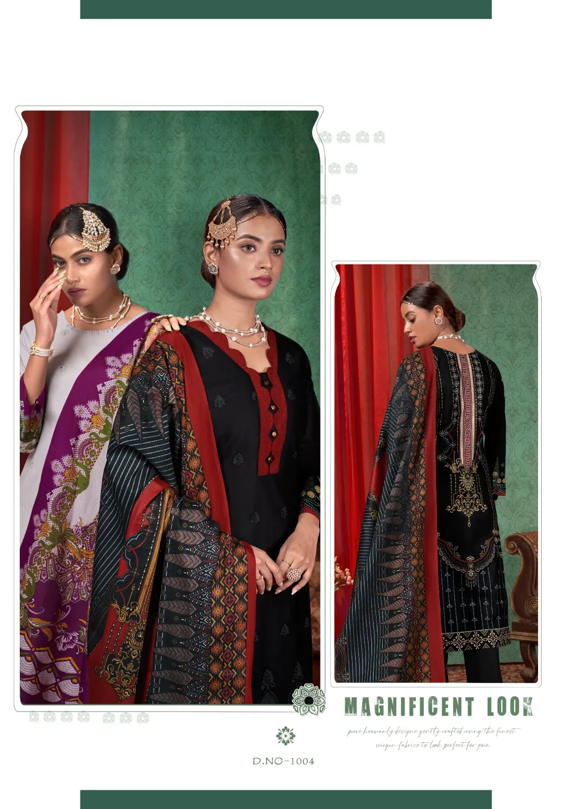 KevalFab Sobia Plus Heavy Cotton Pakistani Style Printed Unstitched Cotton Salwar Suit