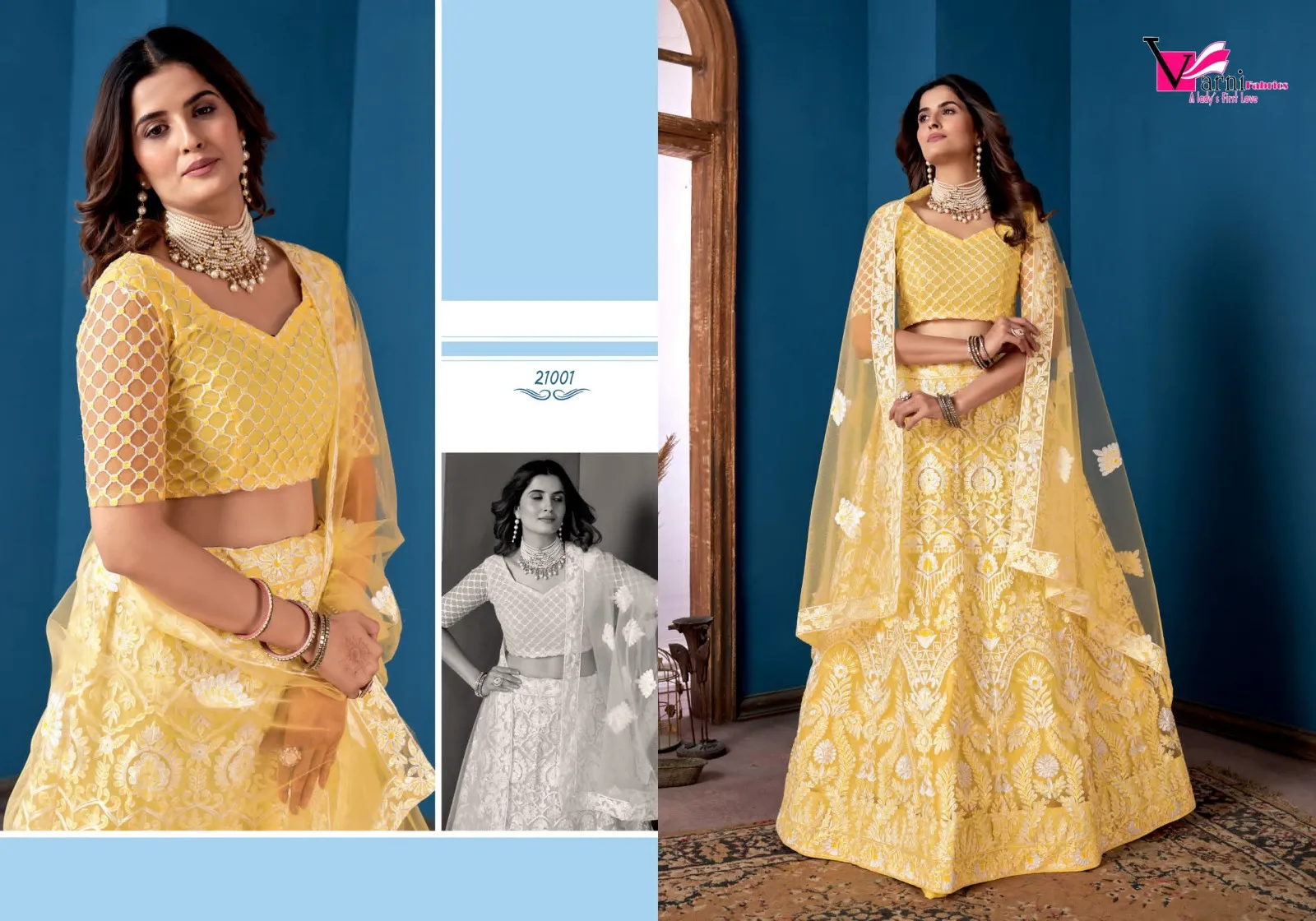 Light Color Designer Heavy Sequins Embroidered Party Lehenga Choli Ethnic Zeeya Rudrani
