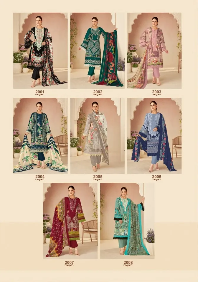 Pakistani Print Daily Wear Cotton Straight Salwar Suit Mayur Guzarish Vol 2 Ethnic Suits