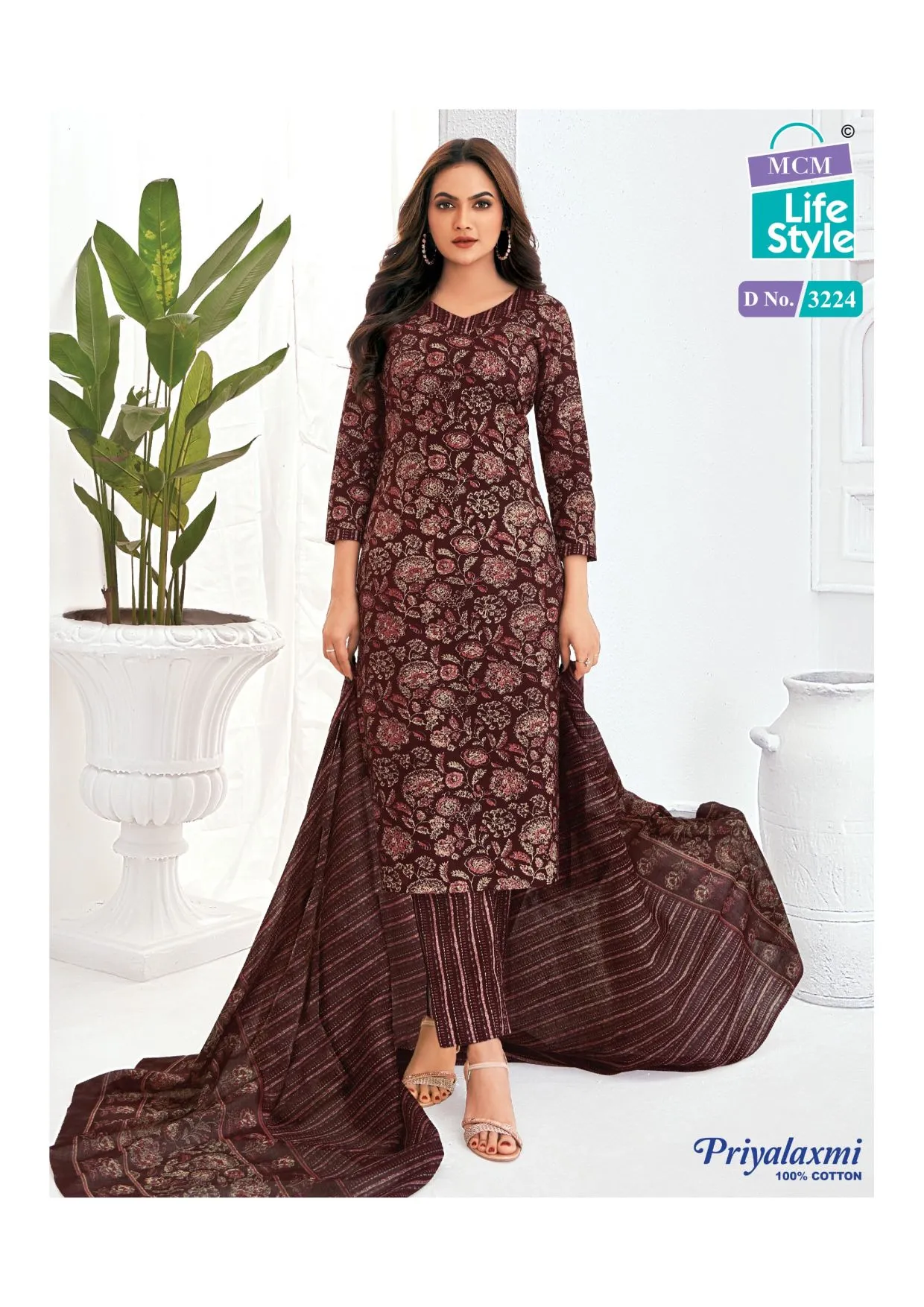 Pure Cotton Printed Readymade Big Size Salwar Suit MCM Priyalaxmi Vol 32 Ethnic Suits