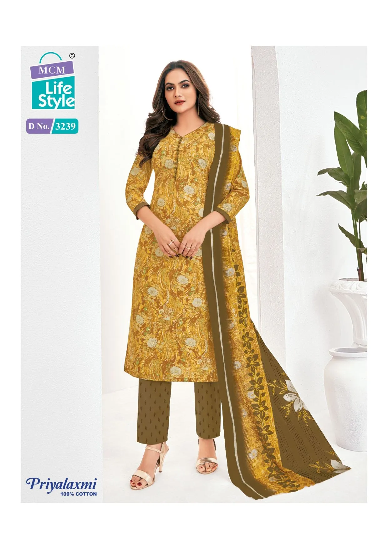 Pure Cotton Printed Readymade Big Size Salwar Suit MCM Priyalaxmi Vol 32 Ethnic Suits