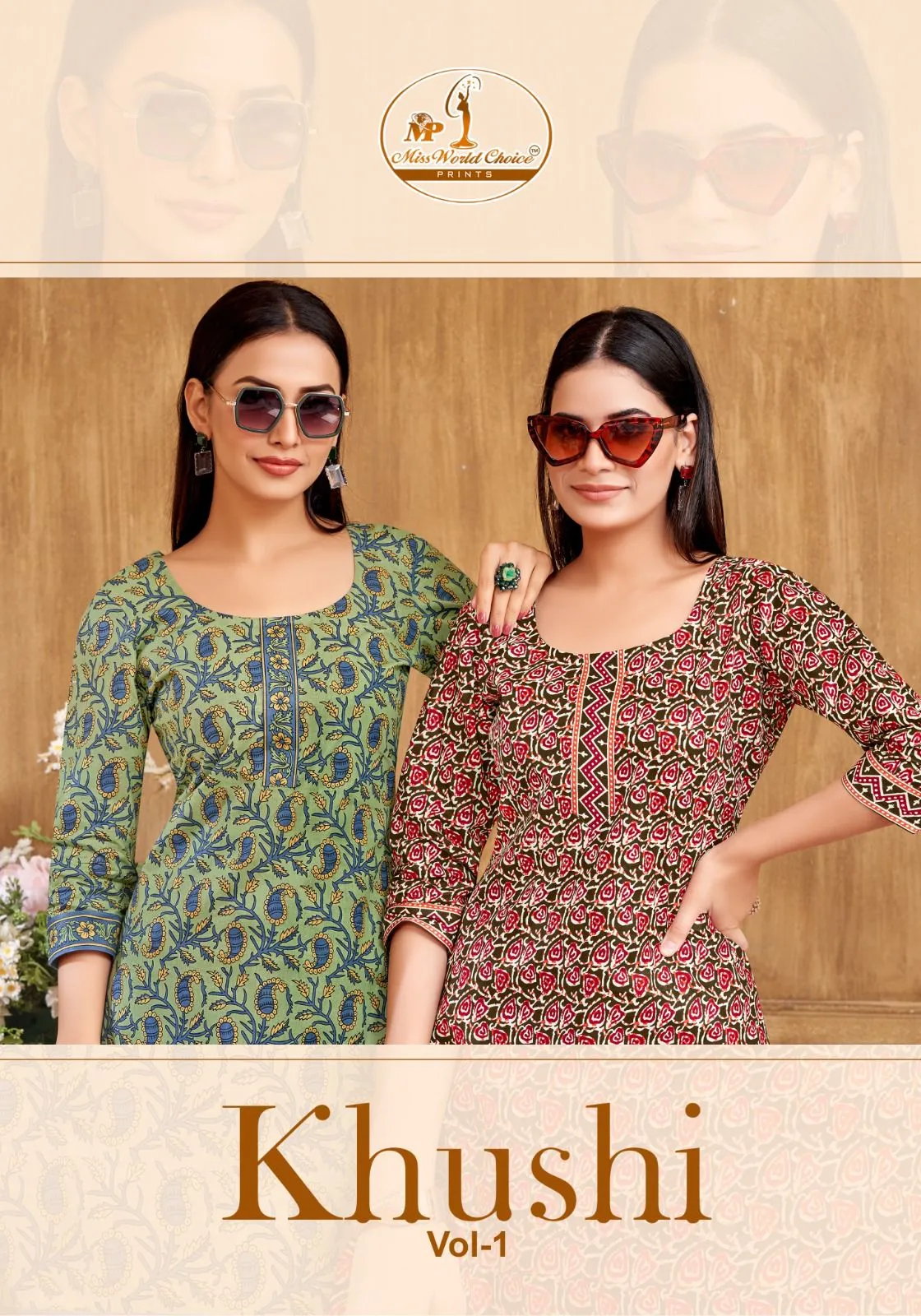 Daily Wear Printed Short Top MissWorld Khushi Vol 1