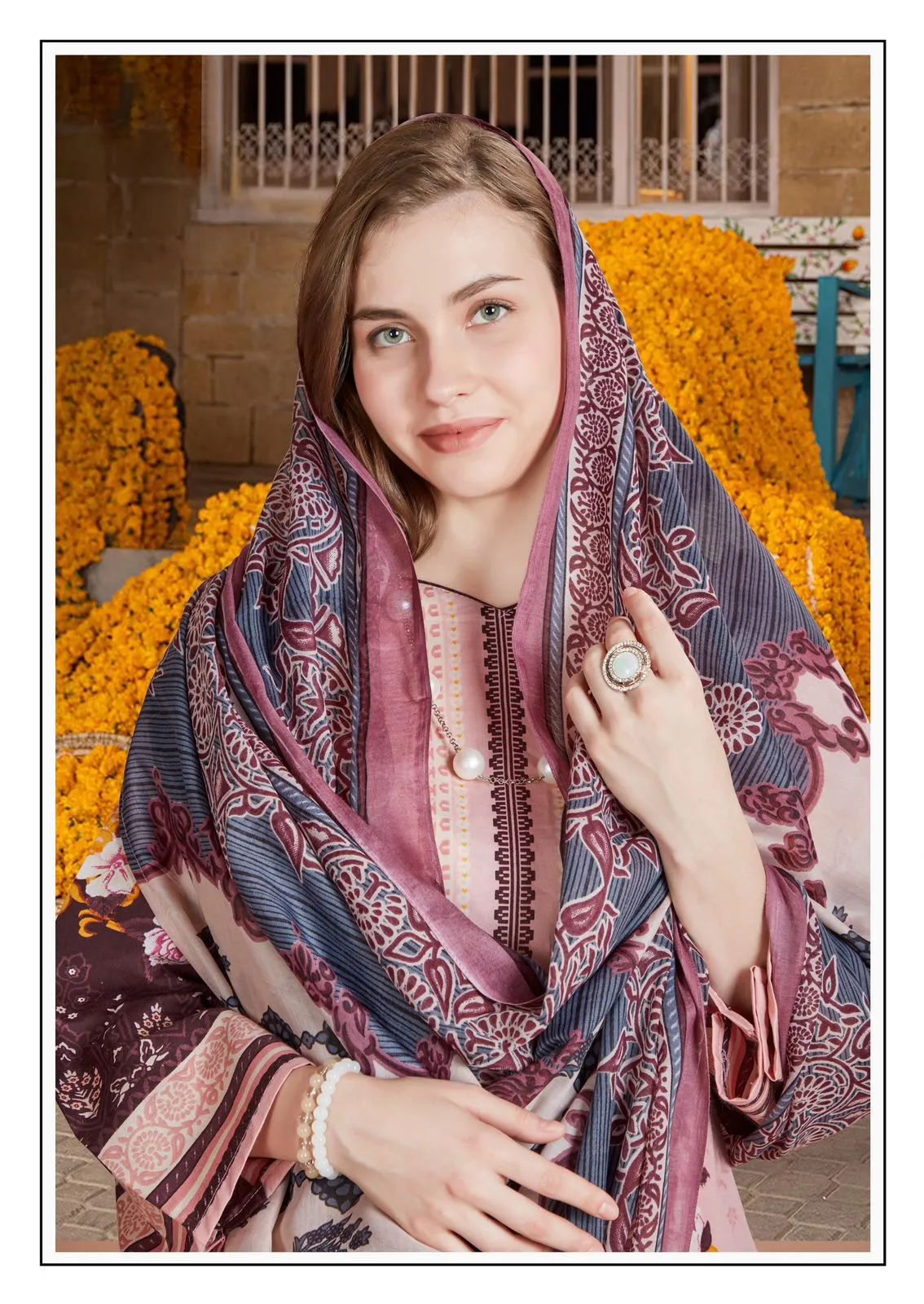 Soft Cotton Karachi Printed Pakistani Salwar Suit Nafisa Andaaz Vol 07 Supplier