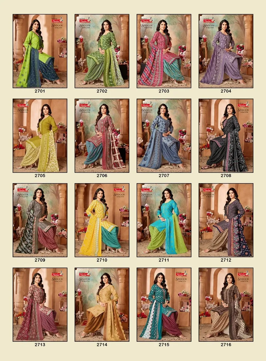Navkar Sindoor Vol 27 indo Cotton Printed Stitched Straight Salwar Suit Daily Wear Ethnic Suit