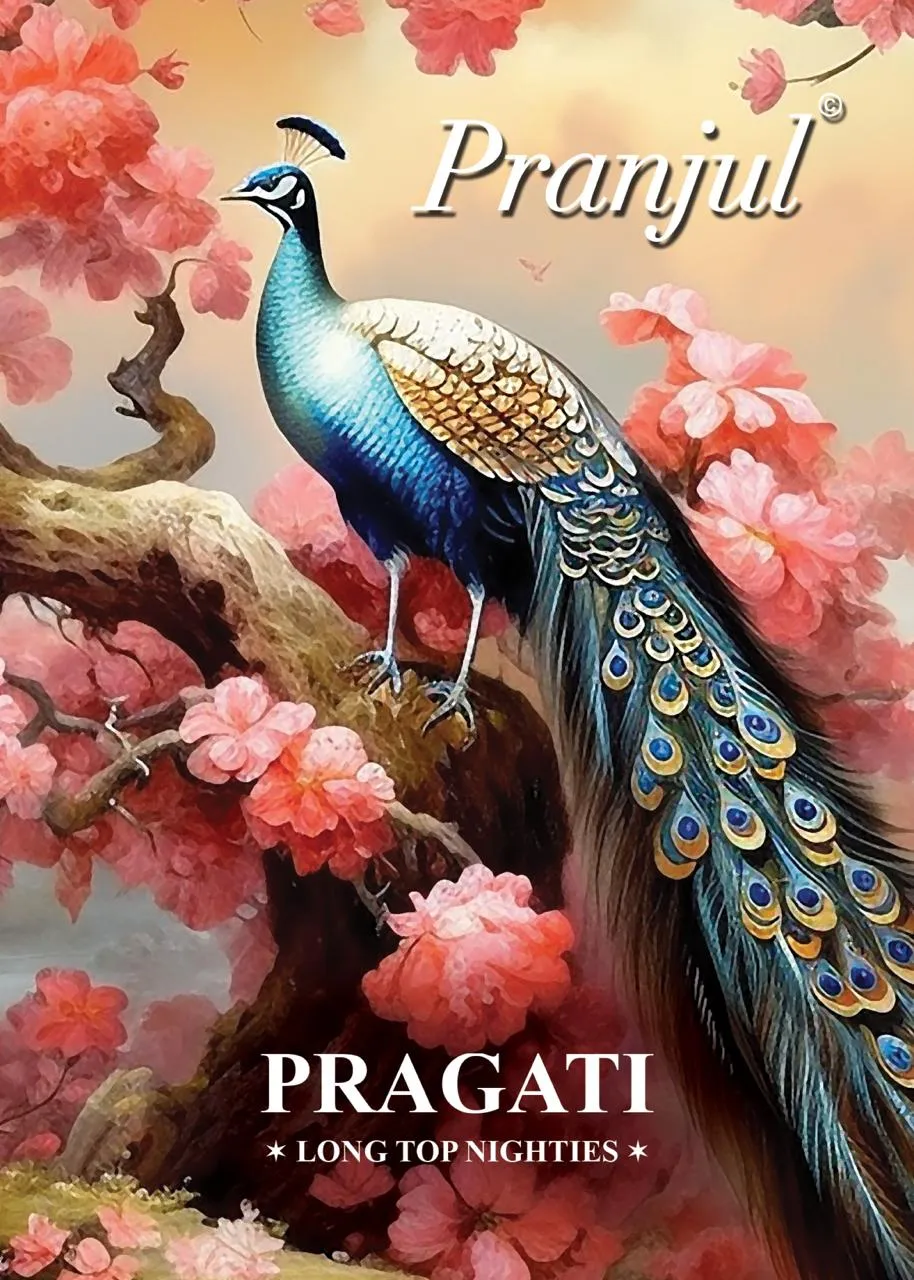 Big Size Cotton Printed Nighties Pranjul Pragati Vol 7