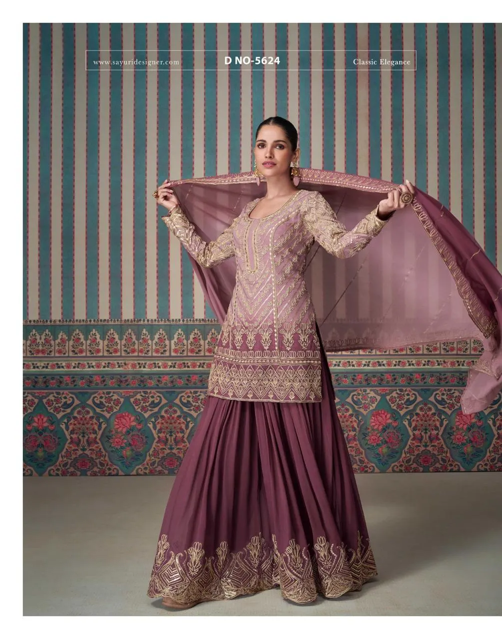 Premium Georgette Designer Sharara Salwar Ethnic Suit Sayuri  Nikhaar