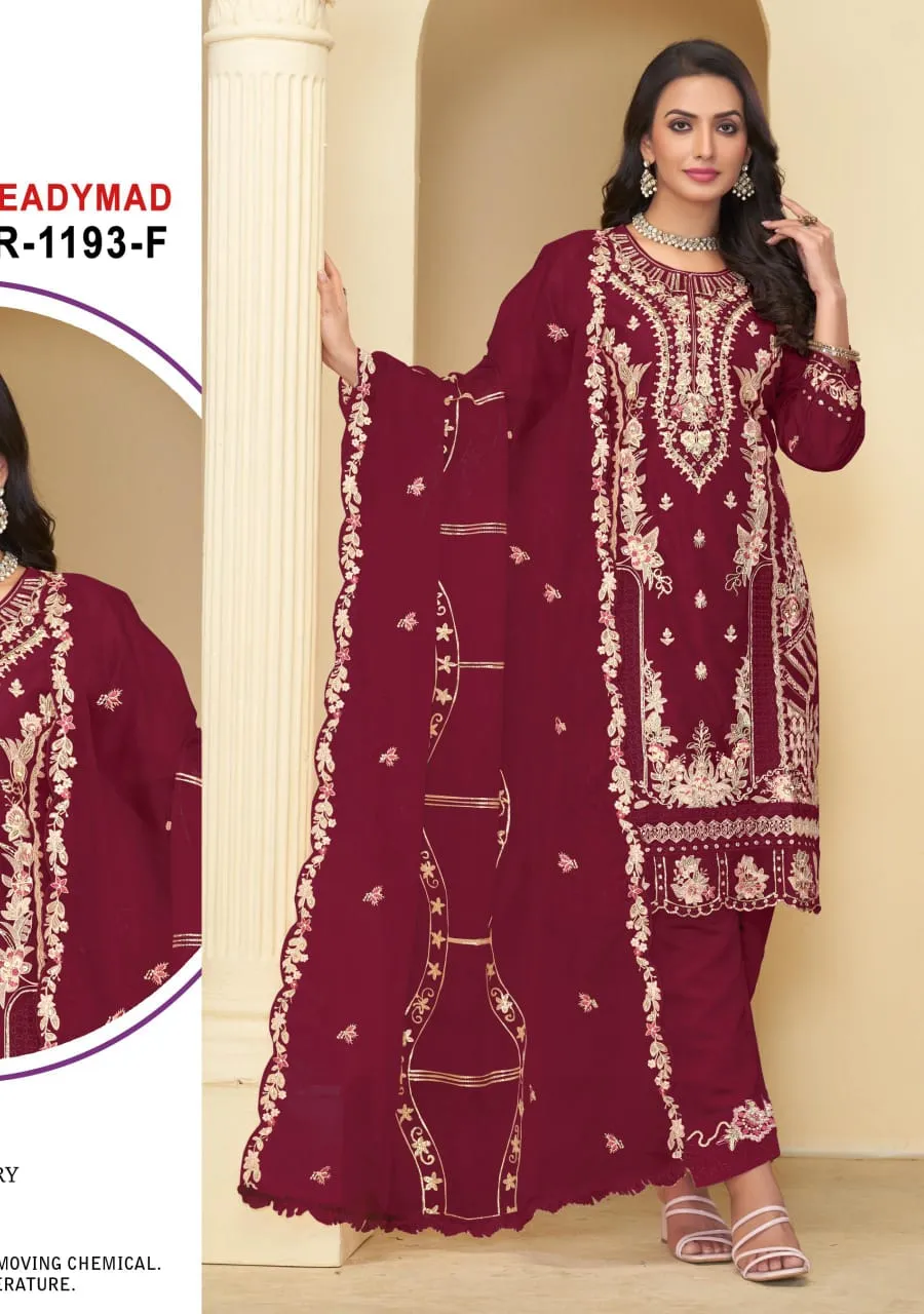Ramsha Designer Readymade Pakistani Salwar Ethnic Suits R-1193 NX