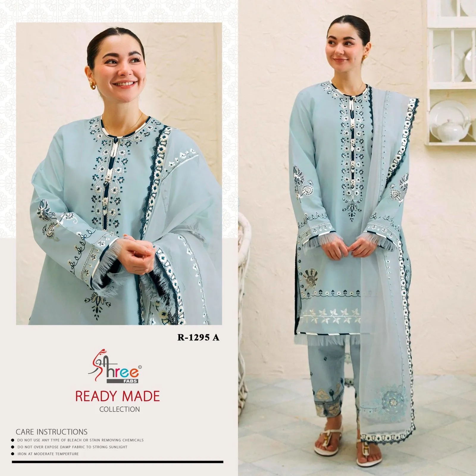 Shree fabs 1295 Readymade Lawn Cotton Pakistani Salwar Suits