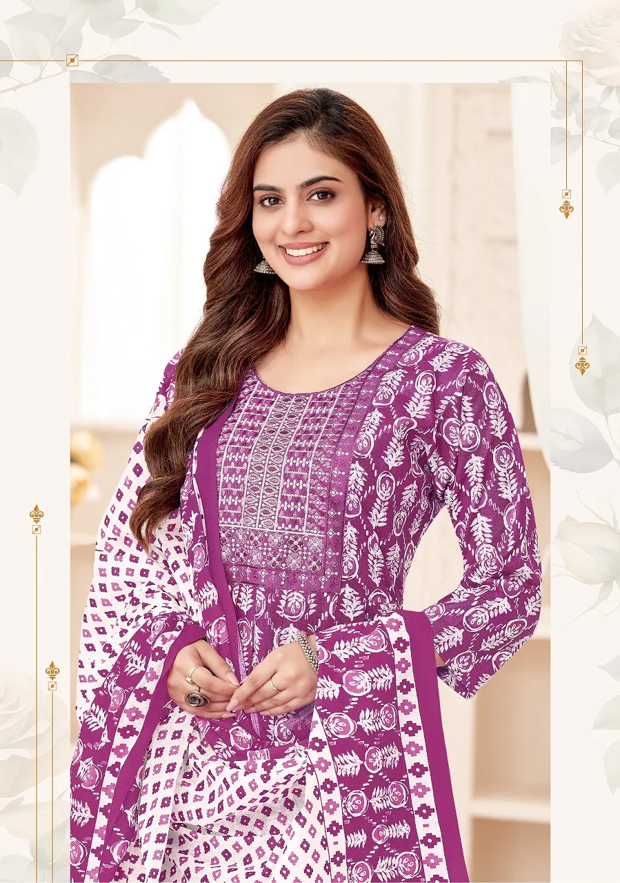 Nayra Cut Printed Daily Wear Salwar Suit Shree Ganesh Zaara Vol 4 Supplier