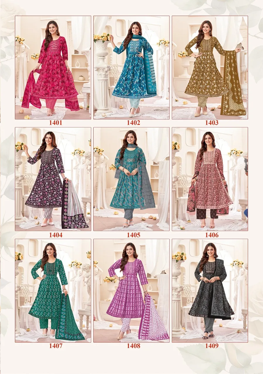 Nayra Cut Printed Daily Wear Salwar Suit Shree Ganesh Zaara Vol 4 Supplier