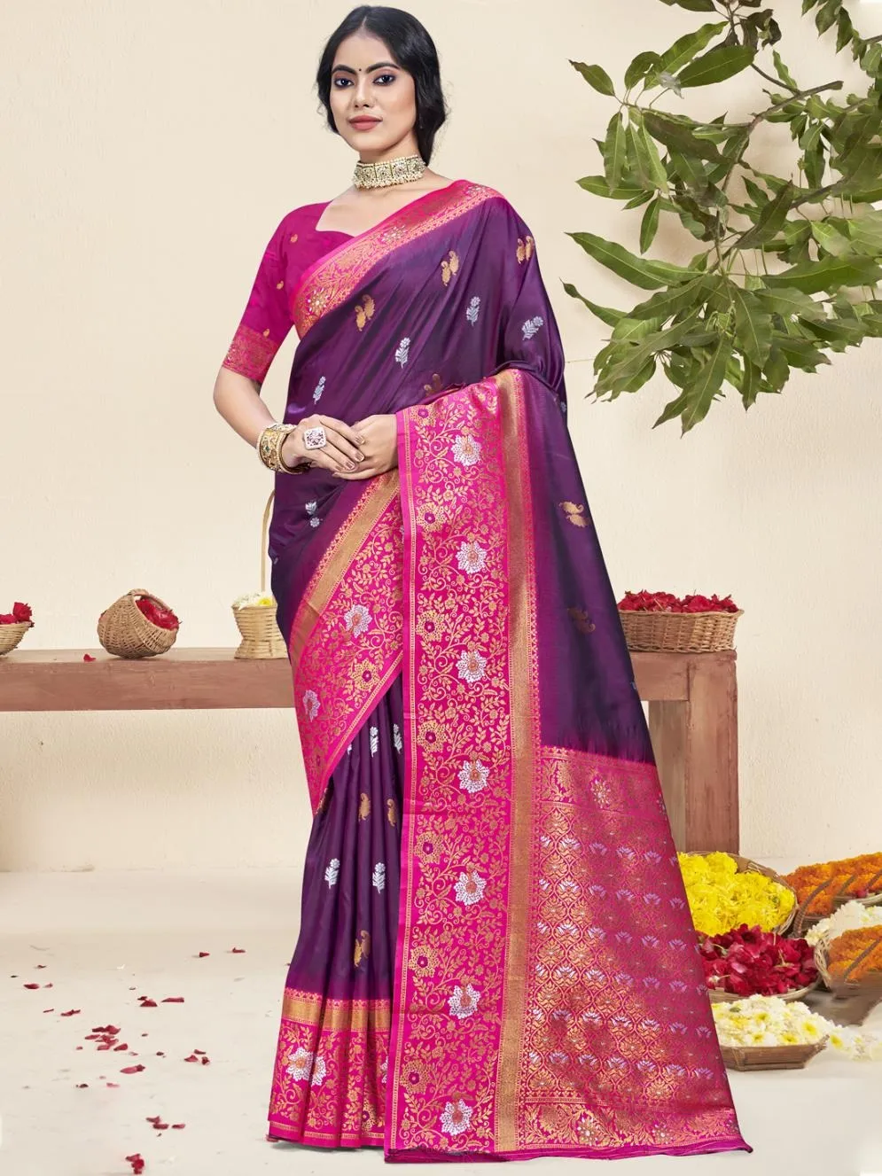 Traditional Silk Designer Saree Bunawat Nirupa Silk Vol-05