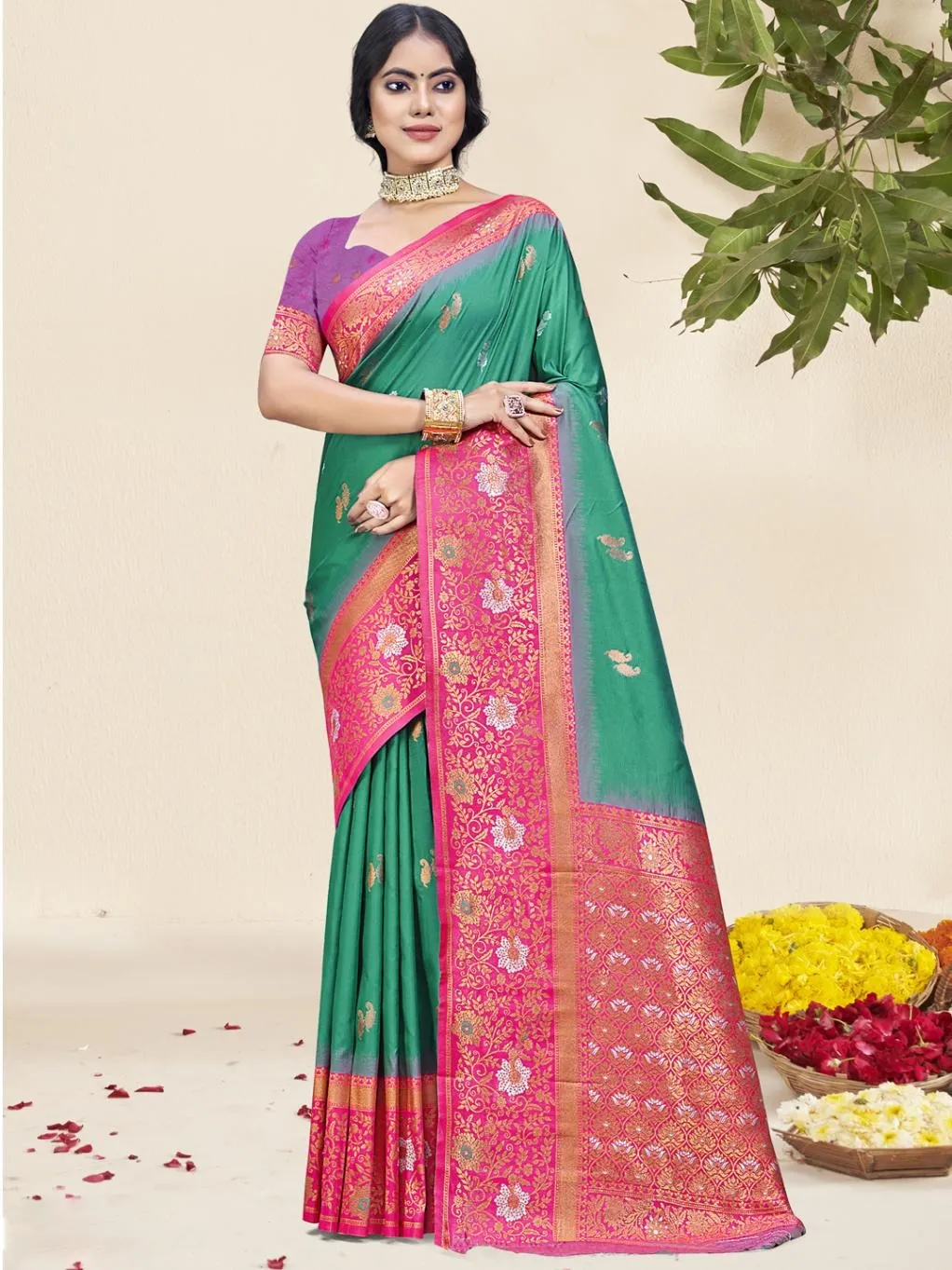 Traditional Silk Designer Saree Bunawat Nirupa Silk Vol-05