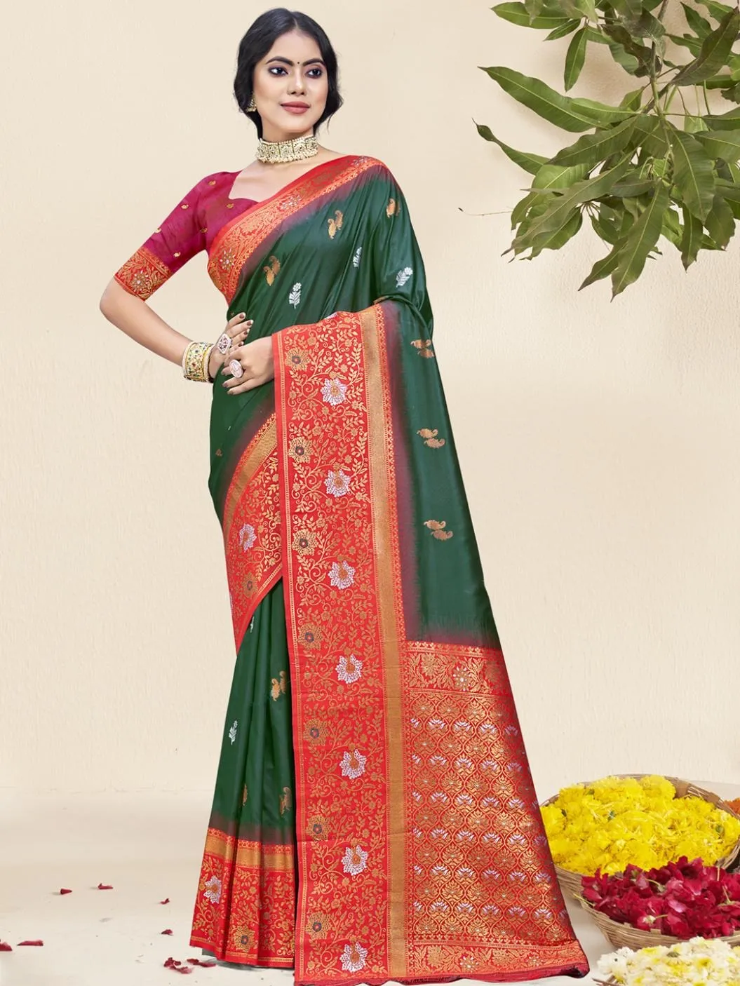 Traditional Silk Designer Saree Bunawat Nirupa Silk Vol-05
