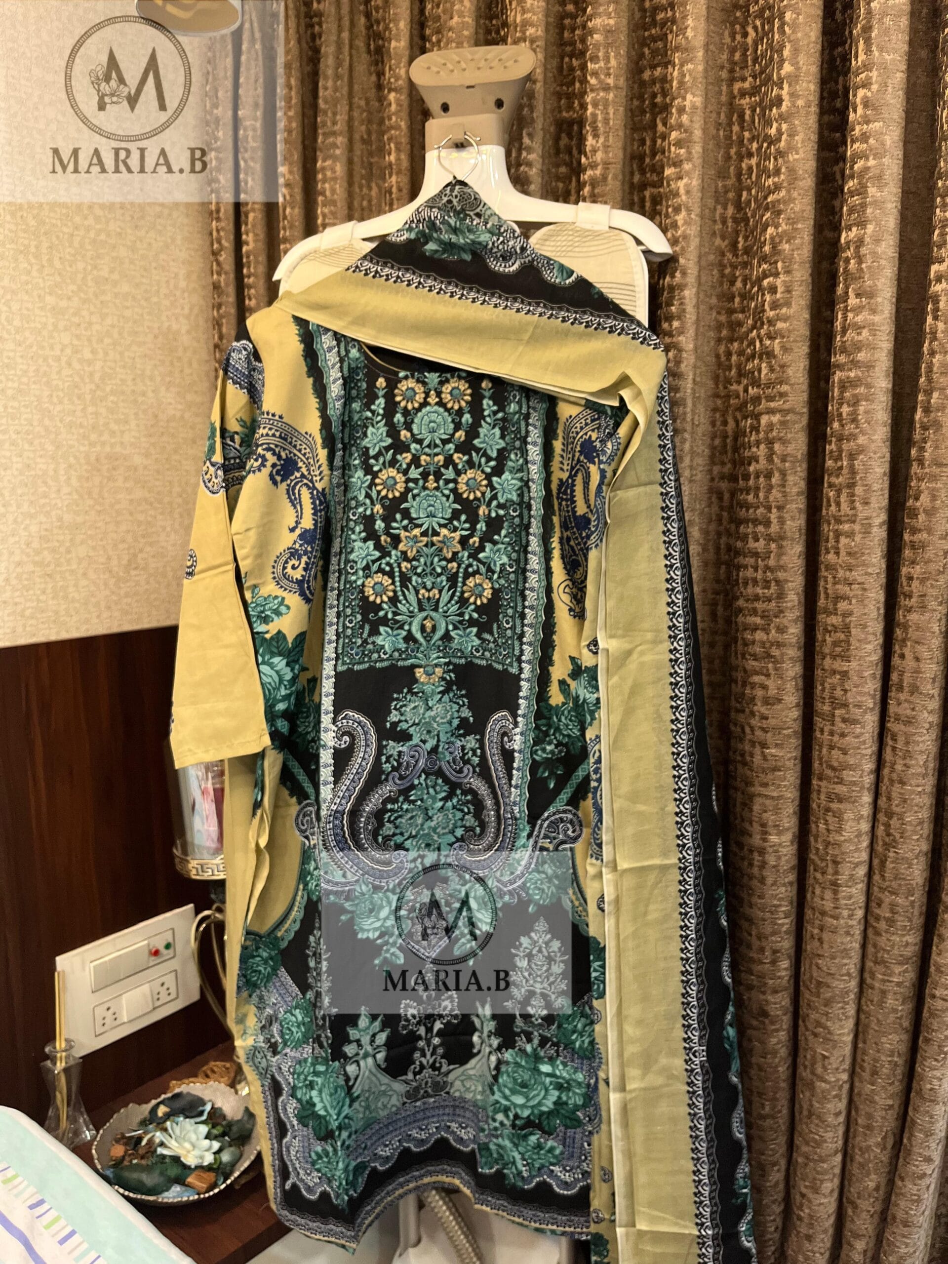Maria b Stitch Vol15 Pakistani Stitched Cotton Suits