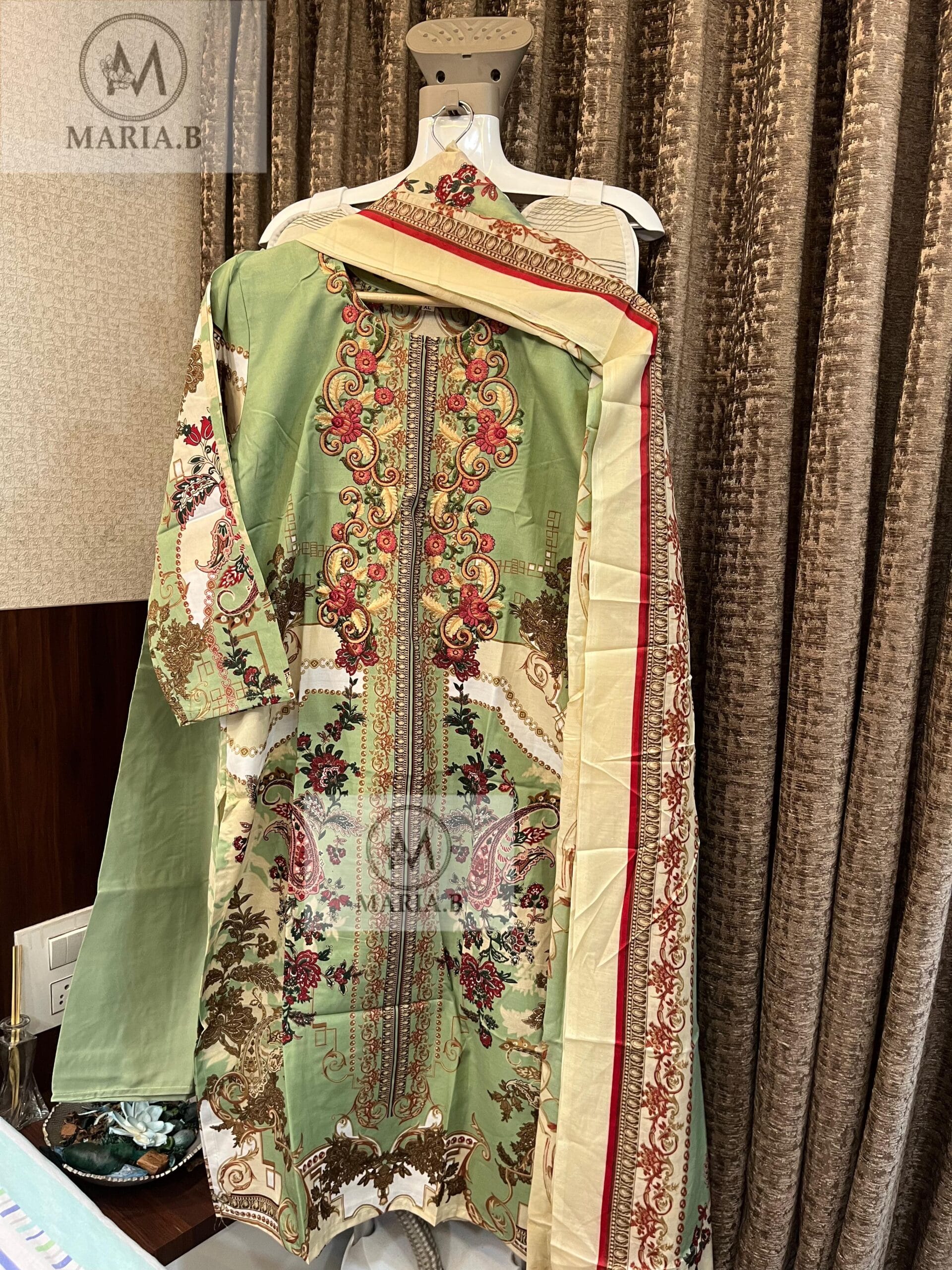 Maria b Stitch Vol15 Pakistani Stitched Cotton Suits