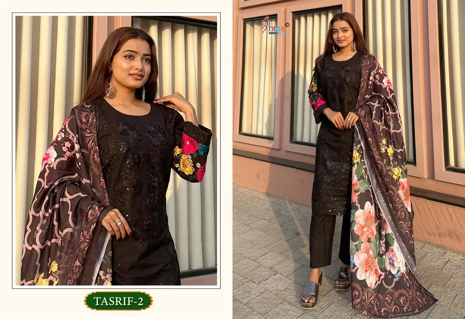 Shre Fabs Tasrif Pakistani Cotton Suits Wholesale