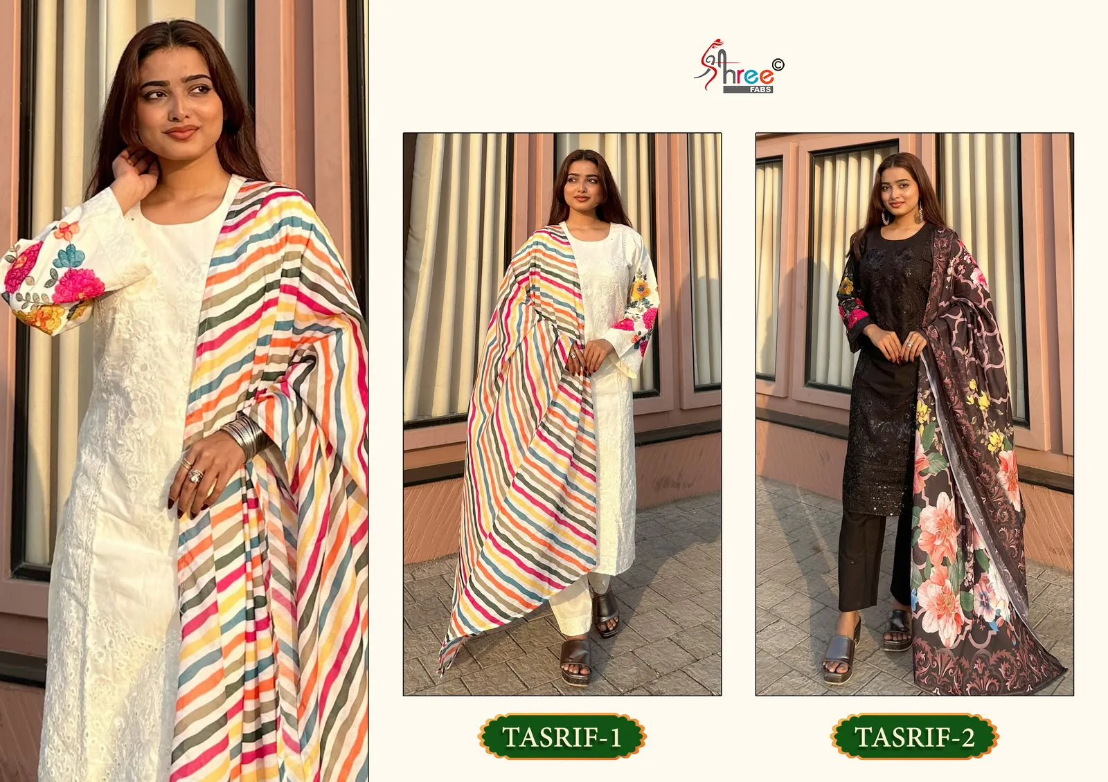 Shre Fabs Tasrif Pakistani Cotton Suits Wholesale