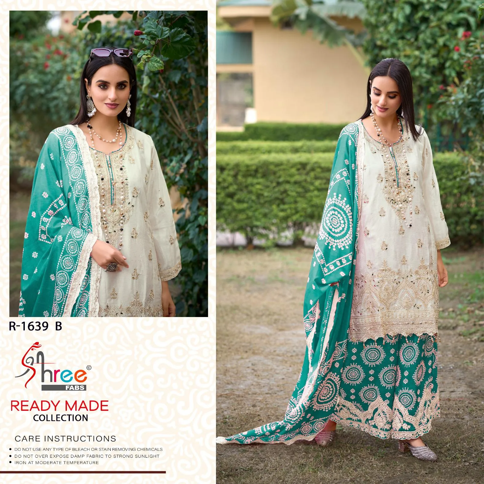 Shree Fabs dn 1639 Wholesale Pakistanis Plazzo  Suits