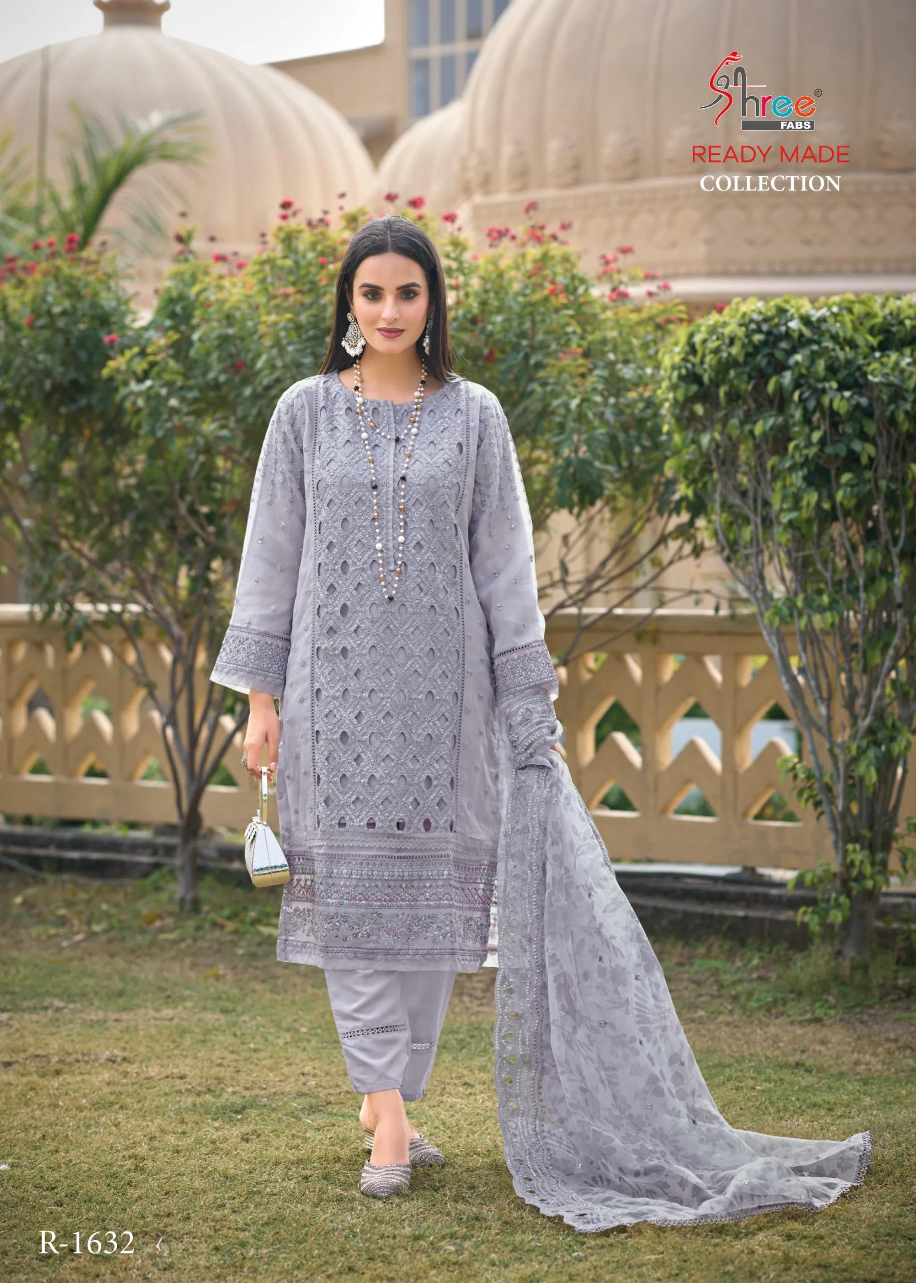 Shree Fabs Maria B 1632 Wholesale  Organza Readymade Pakistani Suit