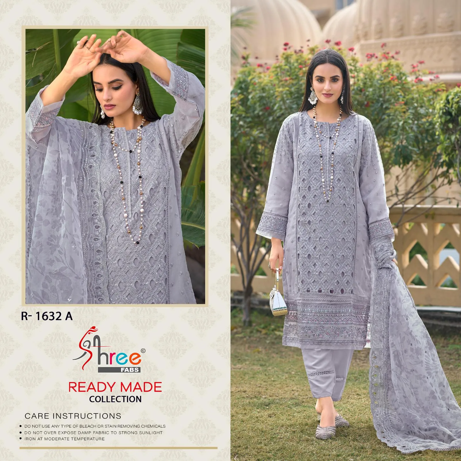 Shree Fabs Maria B 1632 Wholesale  Organza Readymade Pakistani Suit