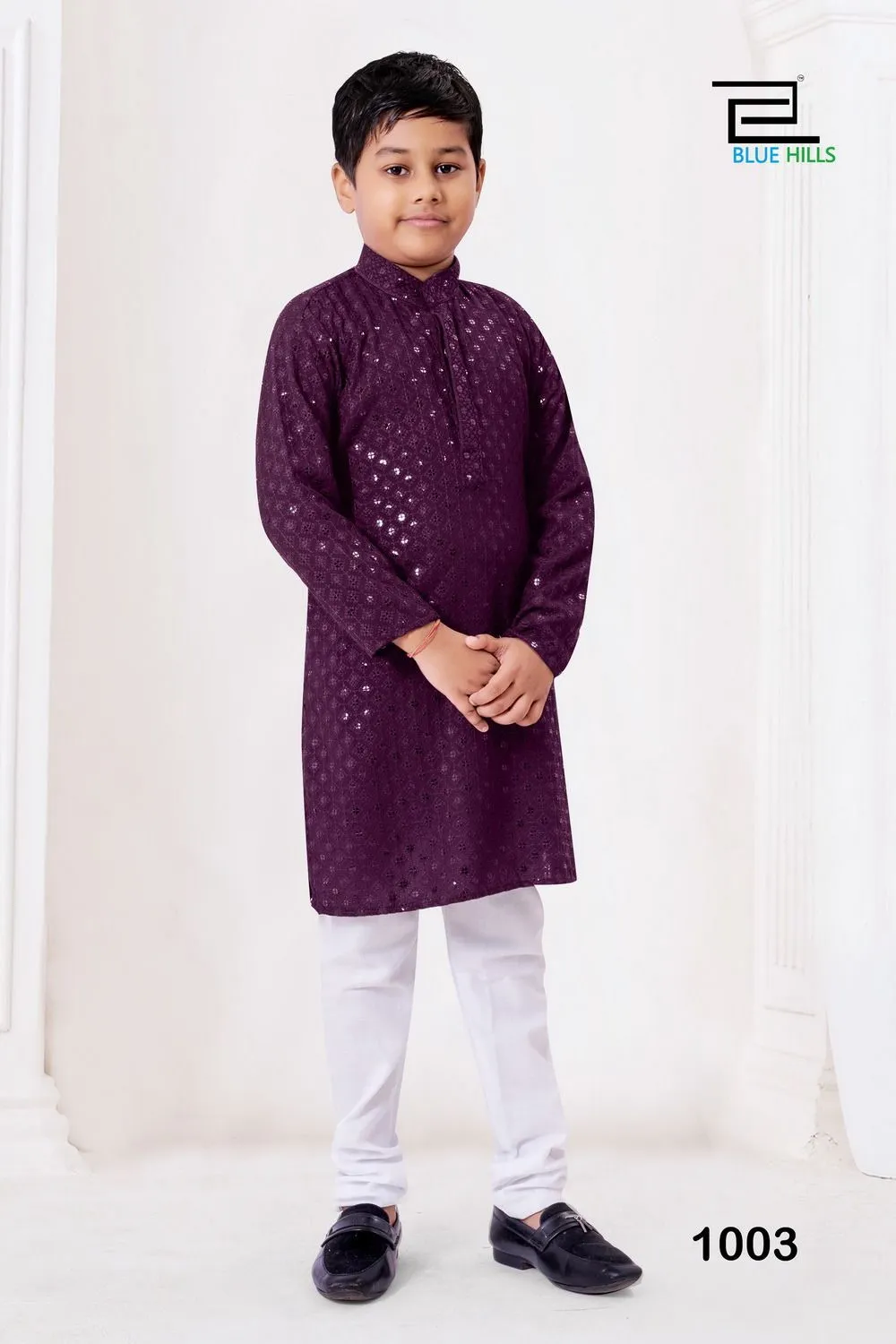 Traditional Boys Chikankari Kurta