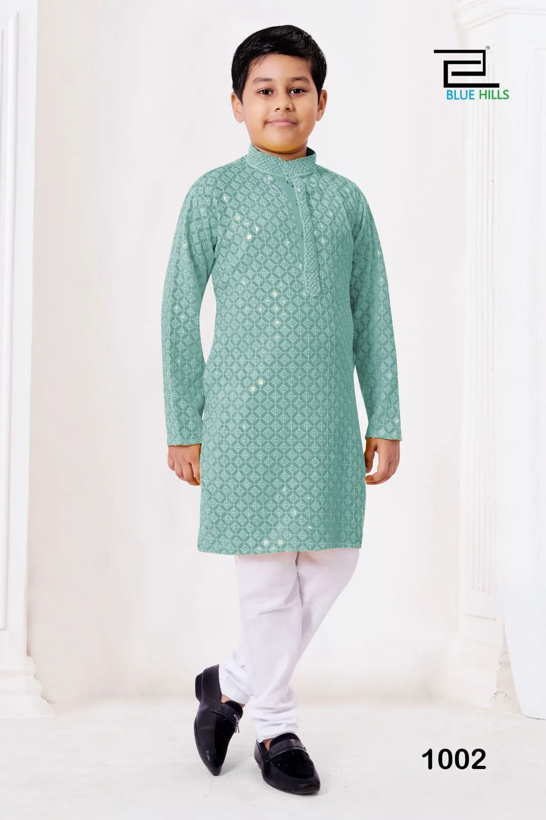 Traditional Boys Chikankari Kurta