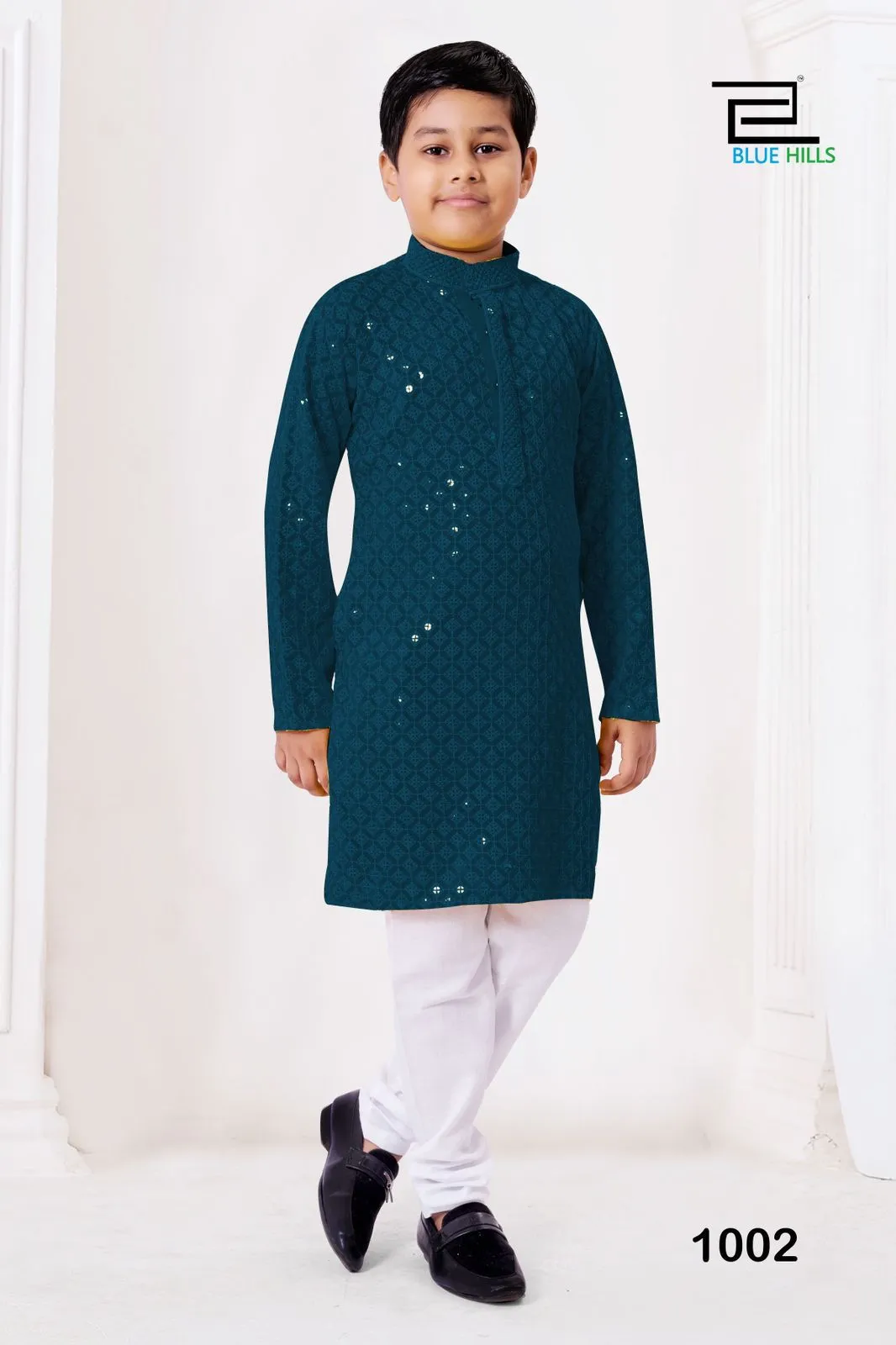 Traditional Boys Chikankari Kurta