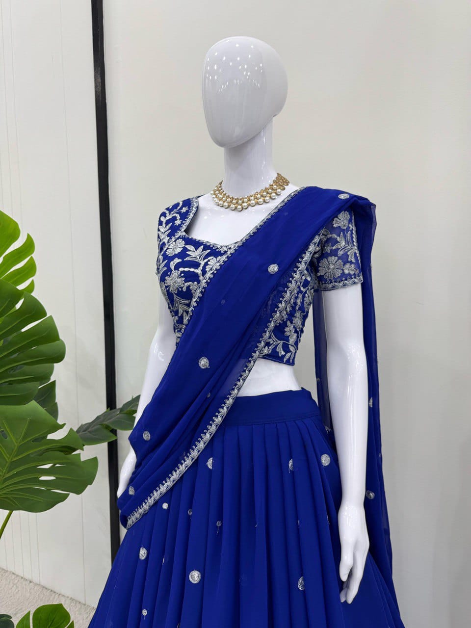 Wedding Wear Trending Lehenga Saree For Girls