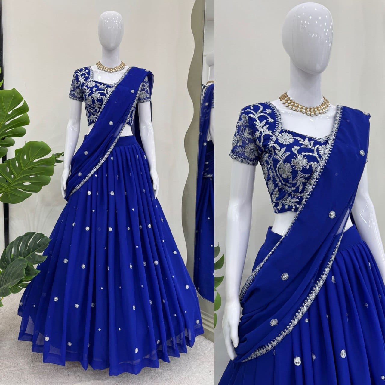Wedding Wear Trending Lehenga Saree For Girls