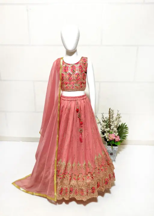 Designer Kids Lehenga Choli For Wedding