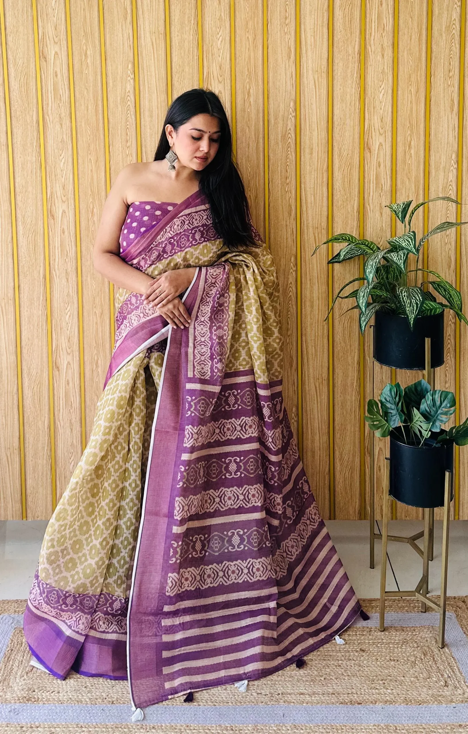 Digital Printed Silk Sarees For Festival