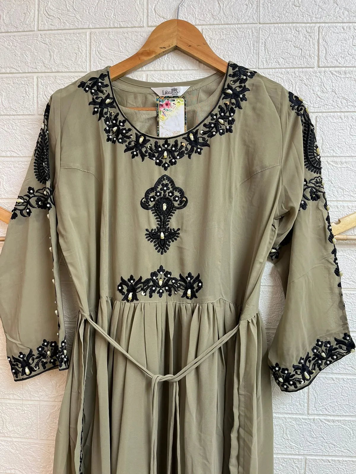 Elegant Georgette Pakistani Long Kurti Suit