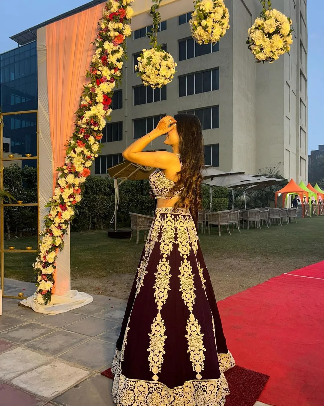 Fashionable Black Lehenga For Party