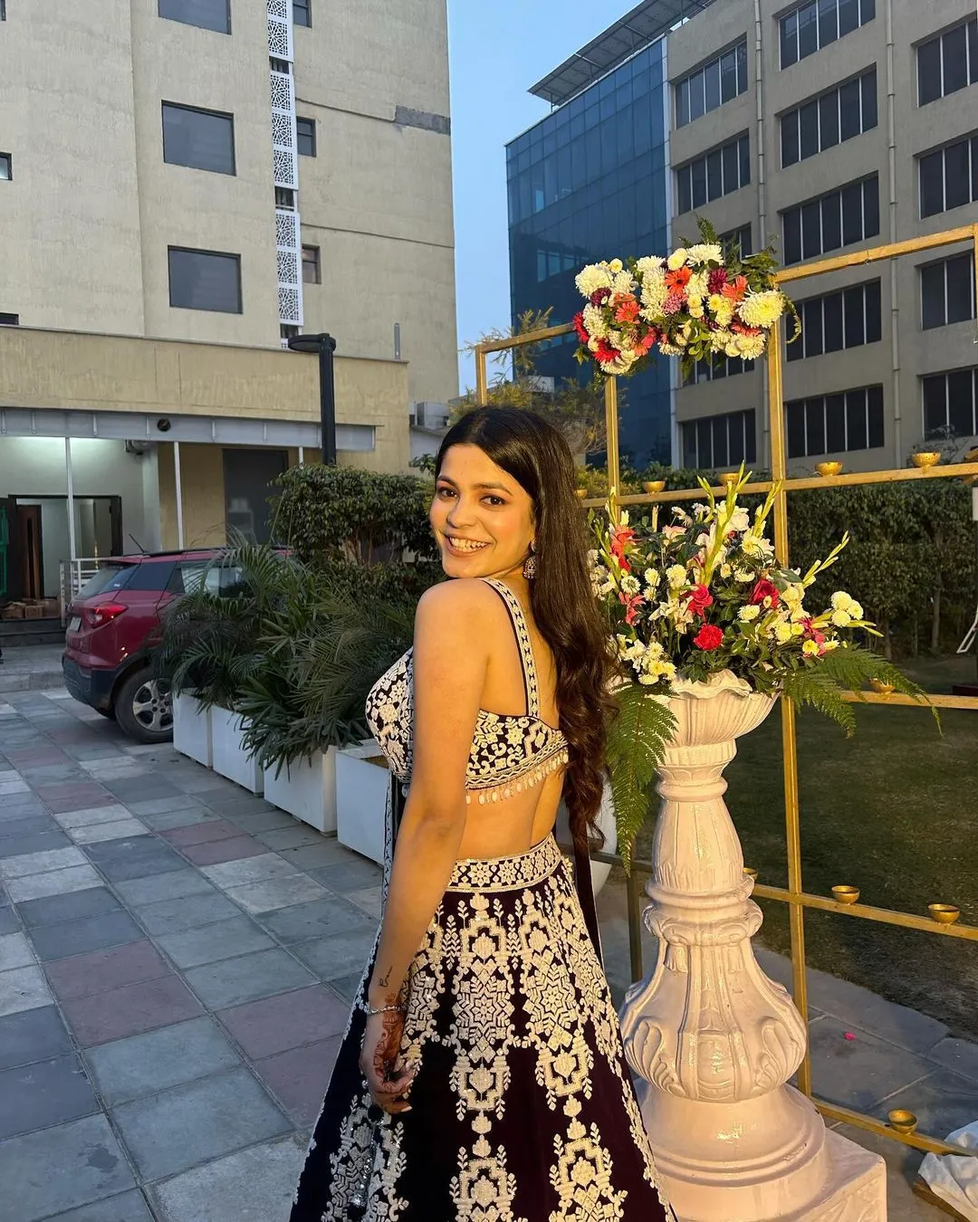 Fashionable Black Lehenga For Party
