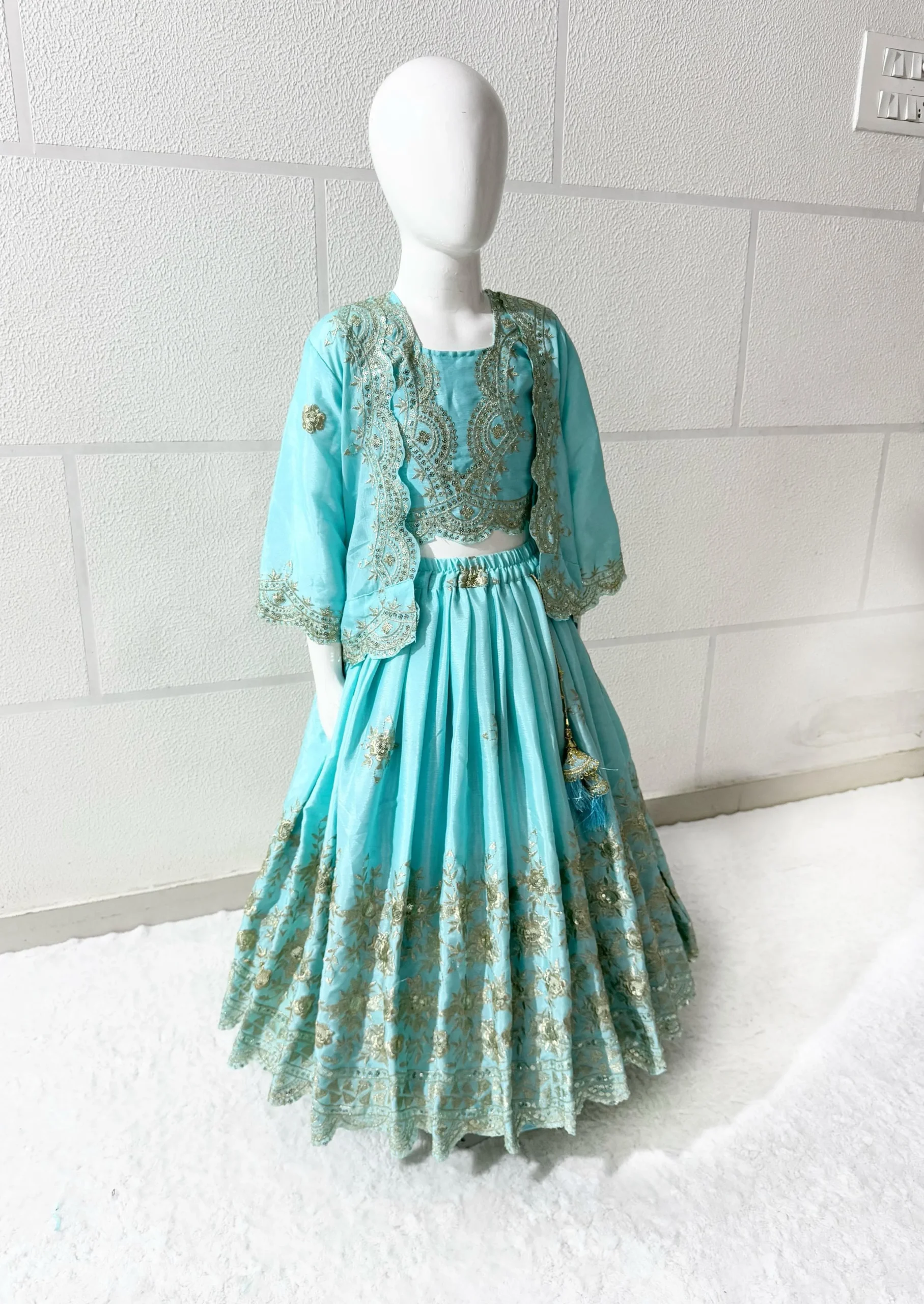 Festive Season Special Stitched Lehenga-Blouse-Coati Kids Wear