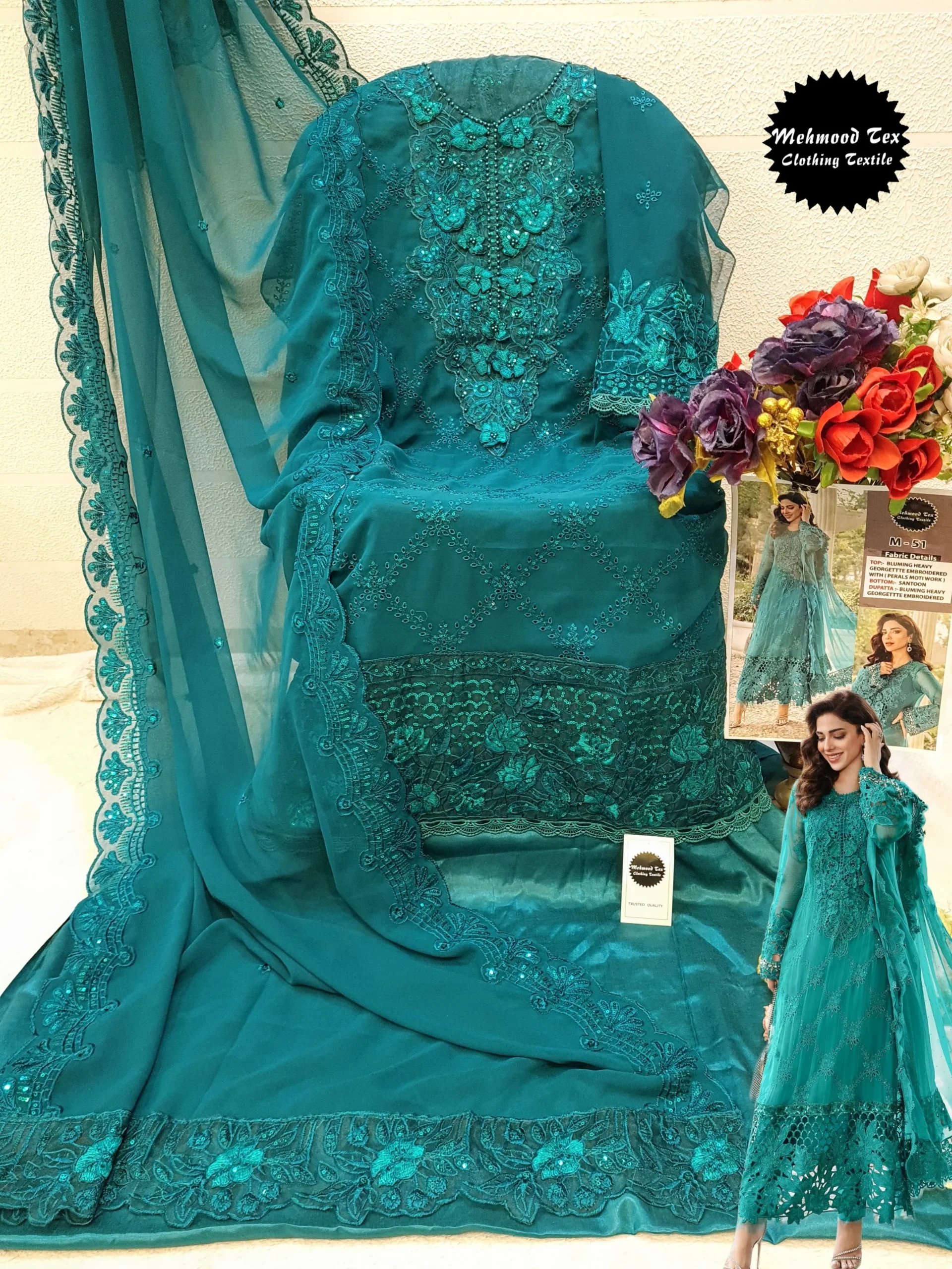 Georgette Pakistani Suit Under 2000