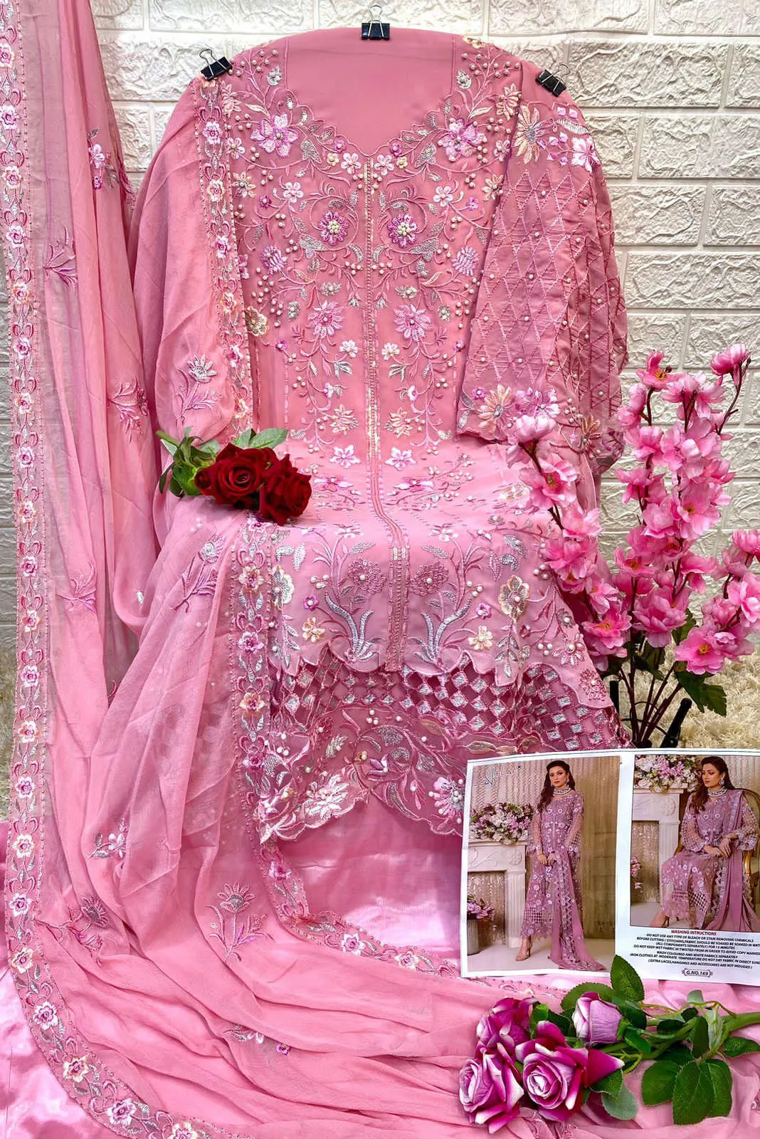 Georgette Salwar Suit For Eid